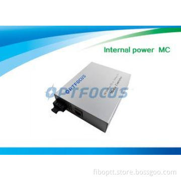 Dual Mode Fiber Media Converter RJ45 10 / 100 M  Internal P